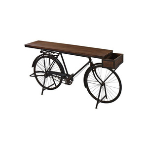Konsol Antik Eksklusif Sepeda Skuter Tua Klasik Modern VIntage dan Komponen Sepeda Konsol Makan Industri <span class=keywords><strong>Bar</strong></span> <span class=keywords><strong>Mini</strong></span> Meja Kafe - Product Image 4