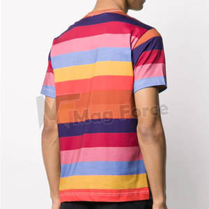 Camisetas Casuales para Hombre al por Mayor con Paneles Decorativos, Manga Corta, Mezcla de Poliéster/Algodón, Ecológicas y Transpirables - Product Image 4