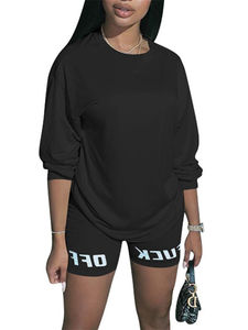 Nouveautés 2022 unisexe uni coton t-shirts shorts ensemble fabricant de vêtements personnalisés été Sexy butin chemise bouton grande taille - Product Image 4