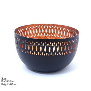 Bougeoir votif en verre plaqué or en forme de zigzag en acier inoxydable pour la décoration de la maison pour les occasions de Pâques - Product Image 3