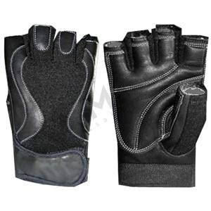 Guantes de cuero unisex personalizados para levantamiento de pesas, venta al por mayor, logotipo personalizado, protección física, aplicación de entrenamiento - Product Image 3