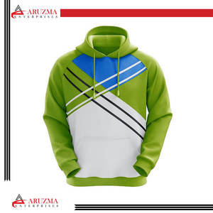 Unisex Winter Pullover <b>Hoodie</b> 100% Polyester Sublimation Blank Custom Plain Solid Print Embroidered Technique for Men - Product Image 5