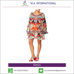 Huge Demand on Export Quality Open Beachwear <b>Kaftans</b> at Best Competitive Price - Product Image 3