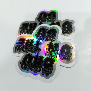 High Quality Customised Holographic Rainbow <b>Vinyl</b> <b>Stickers</b> Easy Peel Durable Waterproof UV Resistance Eco-Friendly Matte - Product Image 2