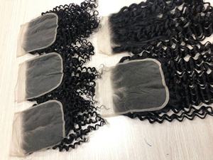 Extensiones de cierre de encaje de cabello humano Remy vietnamita 4x4 y 5x5 de alta calidad precio de fábrica directo - Product Image 5