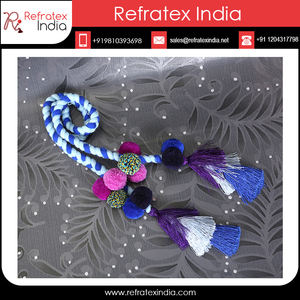 Borla personalizada, bolsa de gran cantidad, borlas de la India - Product Image 2