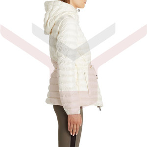 Factory Lightweight Puffer Jacket for Winter Women's Custom Face <b>Stand</b> Collar Outdoor Ultralight Down Jackets - Product Image 4