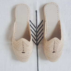 Trendy Moroccan Raphia <b>Shoes</b> - Product Image 1
