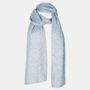 Unisex Scarves Neck warmer for Winter in 35x200cm 14gg Warm Casual Ultra Fine Merino Blended Cashmere Scarf