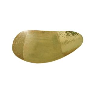 ถาดโลหะขนมิงค์ทรงใบไม้อลูมิเนียมสีทองหรูหราออกแบบให้ขนมิงค์ใช้ในบ้านโรงแรม - Product Image 2