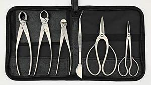 Beginner bonsai tool kit With 6 Pieces Cutters, Scissors, Bonsai Tweezers Stainless Steel By SAS. - Product Image 3