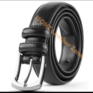 40 pulgadas traje puro hecho a mano de cuero de vaca cinturón para los hombres de la venta - Product Image 3