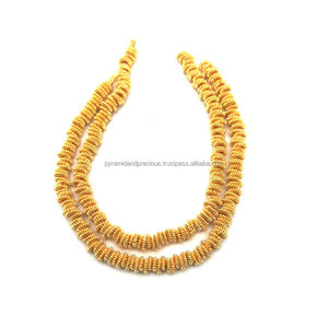 Chapado en oro retorcido de espaciador-vender por Strand-8 pulgadas filamento largo - Product Image 2