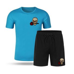 Ensemble de sport pour hommes, vêtements d'été, costume et short, avec Logo personnalisé - Product Image 2