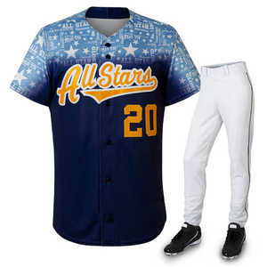 Uniformes de Béisbol Ligeros de Invierno con Logotipo Personalizado y Camisetas Sublimadas - Ropa Deportiva Transpirable de Secado Rápido - Product Image 1