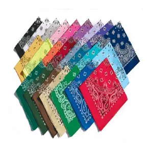 Bandana imprimé 100% coton pour hommes, fabrication de bandana, bonne qualité, livraison gratuite - Product Image 1