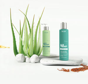 ผลิตภัณฑ์ดูแลเส้นผมผลิตในอิตาลี พร้อมแชมพูและครีมนวดผมว่านหางจระเข้เพื่อผมชุ่มชื้น - Product Image 1