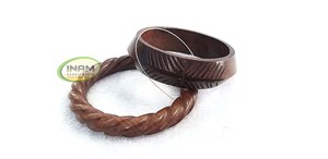 Brazaletes de madera hechos a mano, modernos y bonitos - Product Image 2