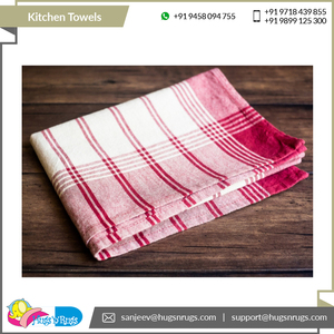 Fabricant d'excellente qualité Design accrocheur 100% serviettes de cuisine en toile de coton Serviette de bain de golf d'Inde - Product Image 6