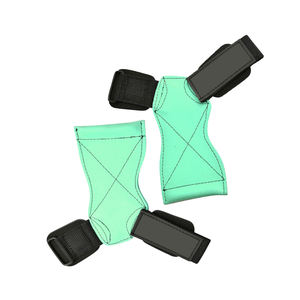 Poignées en cuir personnalisées pour l'haltérophilie, meilleures enveloppes, Supports d'entraînement, paume, Protection des mains, gants d'haltérophilie - Product Image 2