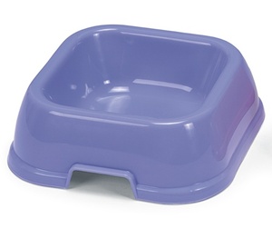 Cuenco cuadrado de plástico 678 para mascotas, cuenco para perros y gatos - Product Image 3