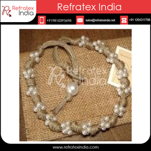 Fancy Latest Design Crystal <b>Curtain</b> Tie Back at Wholesale Price From India Bulk Supply Decoration Manufacture From India - Product Image 2