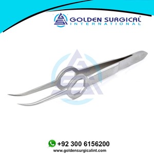 Pinzas para Cuerpos Extraños Schaaf de 95 mm, Pinzas para Astillas y Cilios, Instrumentos de Microcirugía Oftálmica - Product Image 2