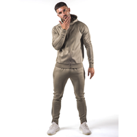 Ensemble de survêtement Hawkbawk personnalisé de haute qualité pour hommes – Sweat à capuche et pantalon de jogging – Tenue de sport respirante pour adultes, grandes tailles, hiver