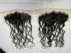 Extensiones de cabello Remy virgen indio de la mejor calidad, onda profunda Frontal 13X4 13X6, onda natural, cabello crudo, envío gratis - Product Image 6