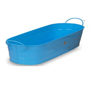 Macetas de árbol de jardín de zinc galvanizado con precios bajos artesanías indias macetas de metal de hierro Cubo de planta de hierro para plantas - Product Image 5