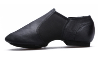 Zapatos de Baile de Jazz Profesionales de Cuero Genuino para Niñas al por Mayor