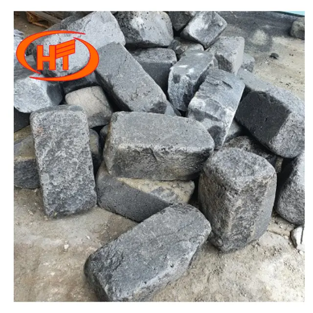 Best Sales Lava Steen Basalt Steen Voor Hek Of Muur 150X300X150Mm Straatsteen Uit Vietnam