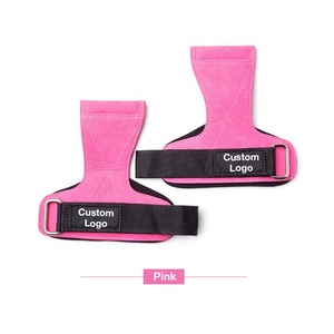 Prise de force pour homme et femme, en cuir, antidérapante, bretelles de levage de poids, tapis de gymnastique élastiques, pour la musculation - Product Image 2