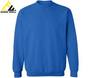 Sweat-shirt en molleton surdimensionné de qualité supérieure 100% coton pour homme vert 4xl avec logo personnalisé anti-froissement respirant - Product Image 3
