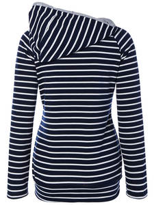 Vente en gros Nouveau pull à capuche tricoté respirant à manches longues pour femmes - Product Image 2