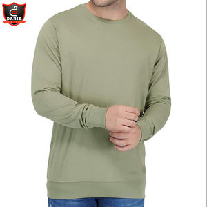 Sudadera polar de invierno para hombre con logotipo personalizado estampado elegante manga larga cuello redondo patrón sólido poliéster algodón Material - Product Image 4
