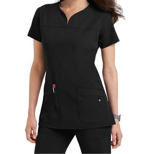 Uniforme de enfermería para Hospital, traje de LICRA de alta calidad, Top y pantalones, Unisex, Jogger Scrub - Product Image 4