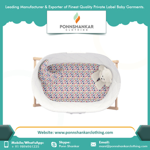 Exportateur en vrac Organique Coton Berceau Feuille - Product Image 3