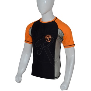 T-shirt pour hommes en tissu confortable fabriqué au Pakistan T-shirt pour hommes de couleur unie et décontractée de style personnalisé - Product Image 2