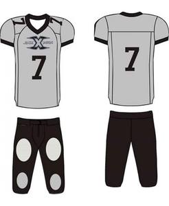 Personnalisé Enfants Football Uniforme De NFL Football Costume pour Garçons et Filles Ensemble Comprend Maillot et Pantalon - Product Image 6