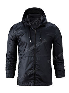 Chaqueta con cordones para hombre, chaqueta informal y profesional, elegante, con capucha, lisa, última moda, Primavera - Product Image 6