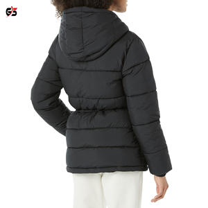 Chaqueta Bomber de alta calidad para mujer, producto cálido de invierno, relleno de guata de poliéster, servicio OEM - Product Image 3