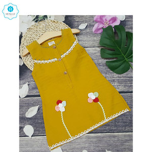 Robes d'été mignonnes pour enfants de haute qualité, dernière conception, fabriquées au Vietnam - Product Image 1