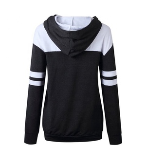 Hoodies personnalisés pour femmes, design hiver, en polaire, coupe-vent, sweat-shirt à capuche, veste zippée basique, manches longues, coupe ajustée - Product Image 3