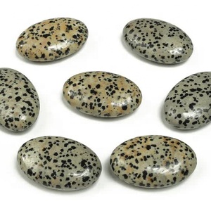 Piedra Natural de jaspe de Palma Dálmata, Gema Natural para decoración del hogar - Product Image 1