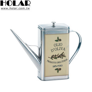 [Holar] Taiwan Made 1 Quart 1000ml Pot d'huile en acier inoxydable de haute qualité pour huiles de cuisson Liquides Vinaigre - Product Image 1