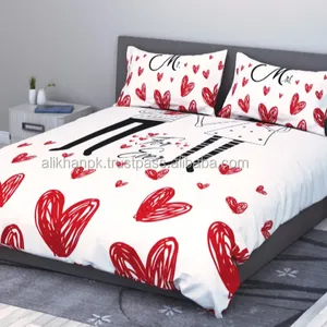 Printed Bed Sheet Custom Print Custom Packing With Custom Design Manufacturer In Pakistan