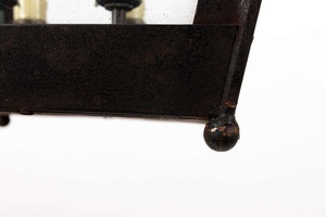 Linterna colgante de metal de alta calidad Metal en hierro Lámpara elegante Decoración para el hogar y el hotel Revestimiento en polvo negro Portavelas elegante - Product Image 3