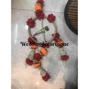 Guirnalda de Borlas Hechas a Mano con Hilos Multicolores para Decoración de Bodas, Decoración Mehndi, Guirnalda de Borlas para Fondo de Eventos, Decoración Colgante para Fiestas - Product Image 6