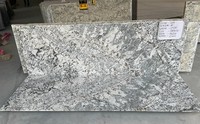 Dalles de granit indien Azul White de qualité supérieure, polies, épaisseur 18-30 mm, garantie 5 ans et plus, durables, découpe sur mesure, design traditionnel